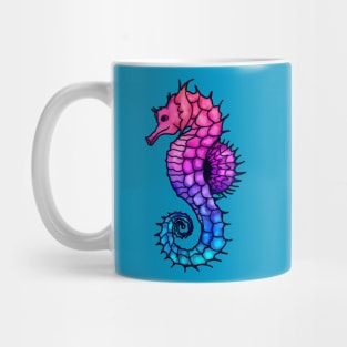 Vibrant Seahorse Mug